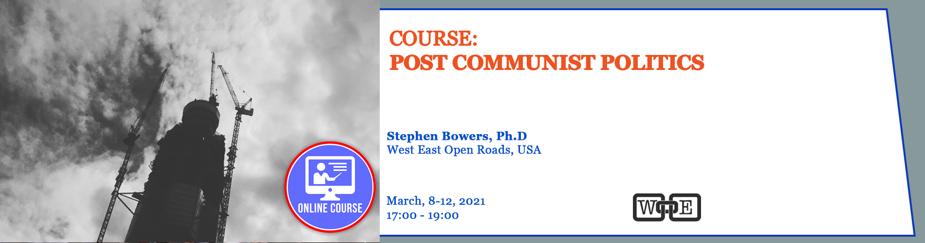 2021.03.08- 2021.03.12 - Post Communist Politics